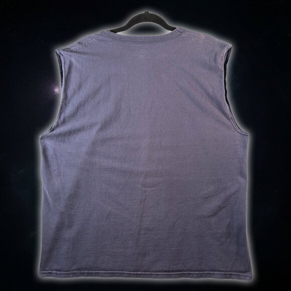 Russell Athletic Blue Summer Wicks Moisture Machine Washable Tanktop Men's XL - Picture 2 of 7